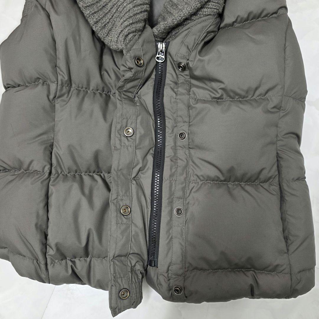 限定価格 ラルフローレン ダウンベスト カシミヤ混 ニットリブ ショールカラー