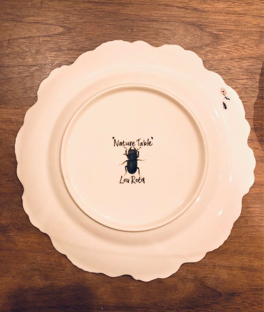 コツメカワウソ ①アンソロポロジー Lou Rota デザートプレート
