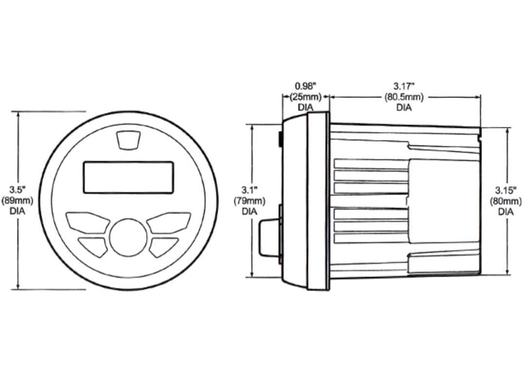 防水マリンオーディオ Bluetooth ジェットスキー ブルートゥースアンプ