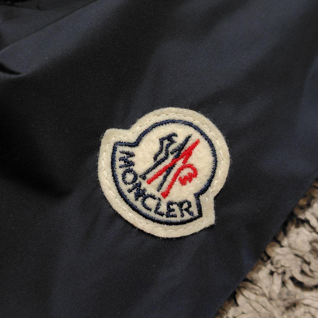 モンクレール Lotus スプリングコート フリル レース レディース ネイビー