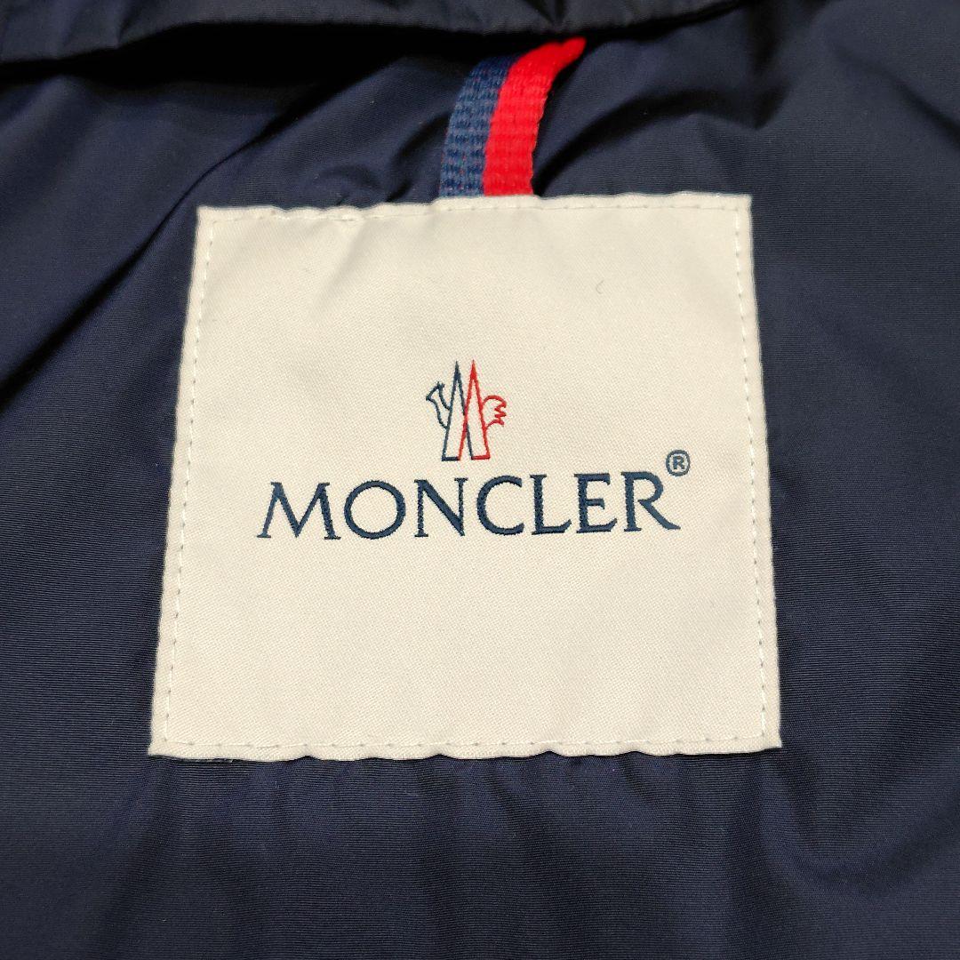 モンクレール Lotus スプリングコート フリル レース レディース ネイビー