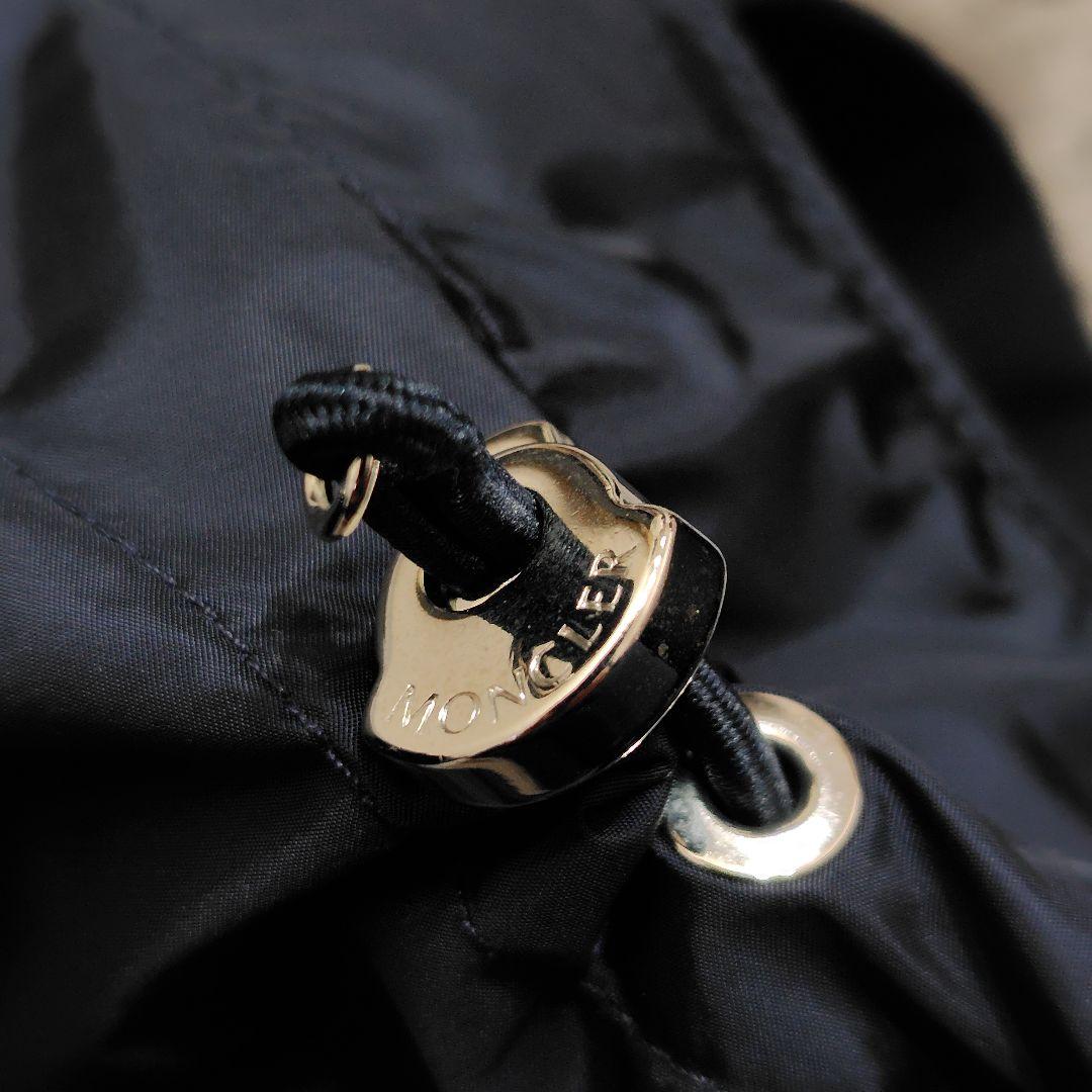 モンクレール Lotus スプリングコート フリル レース レディース ネイビー