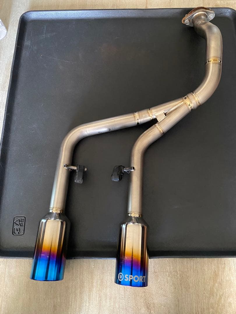 コペン　Dスポーツ　チタンテール　マフラー　L880K