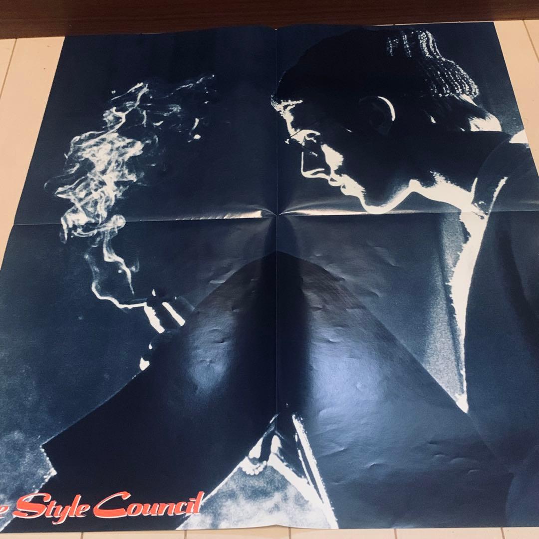 ポスター完品日本盤帯付きレコード ザ•スタイル•カウンシル『カフェ•ブリュ』
