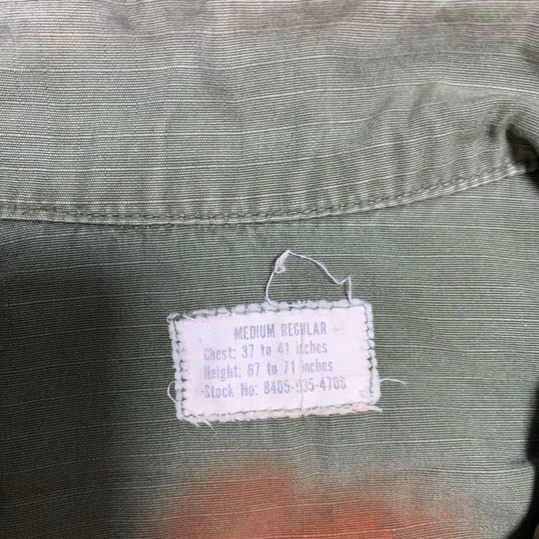 60s U.S. ARMY ジャングルファティーグジャケット USA アメリカ軍