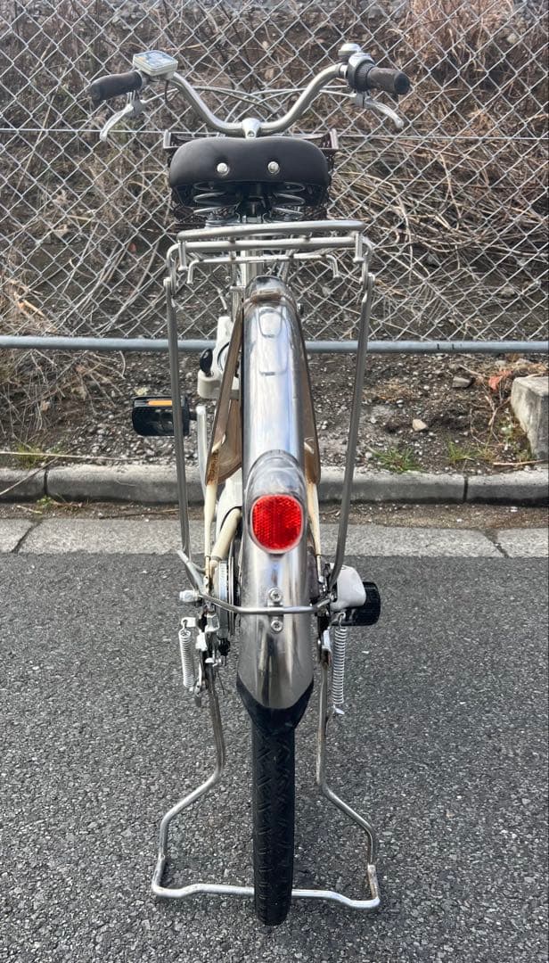 Panasonicエコナビ機能付き電動アシスト自転車きれいなホワイト26インチ