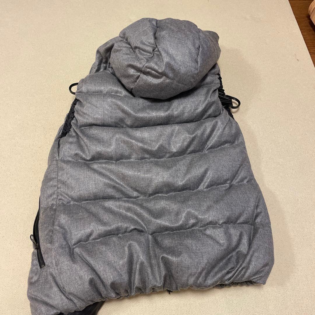 DUVETICA フード付きダウンベスト グレー