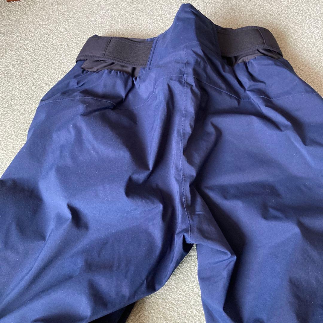 ゴールドウィン　スキーウェア S ネイビー　フルサイドオープン