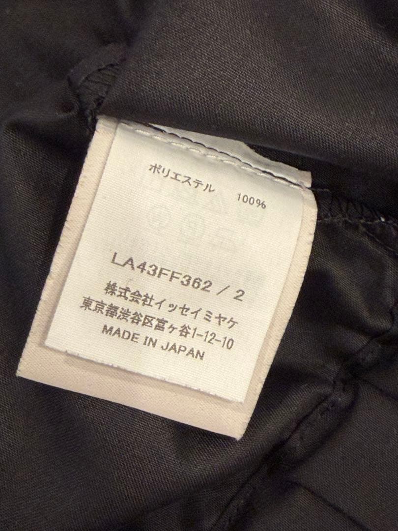 【美品】イッセイミヤケ　IM MEN SWING ブラック