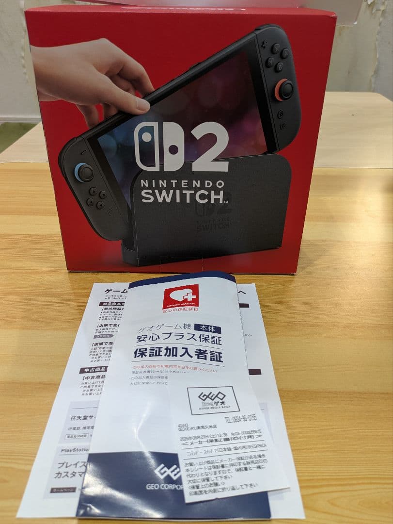 Nintendo Switch D2 本体 日本語対応