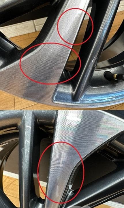 【新車外し未使用美品】カローラクロスZタイヤなし純正ホイール18インチ4本セット