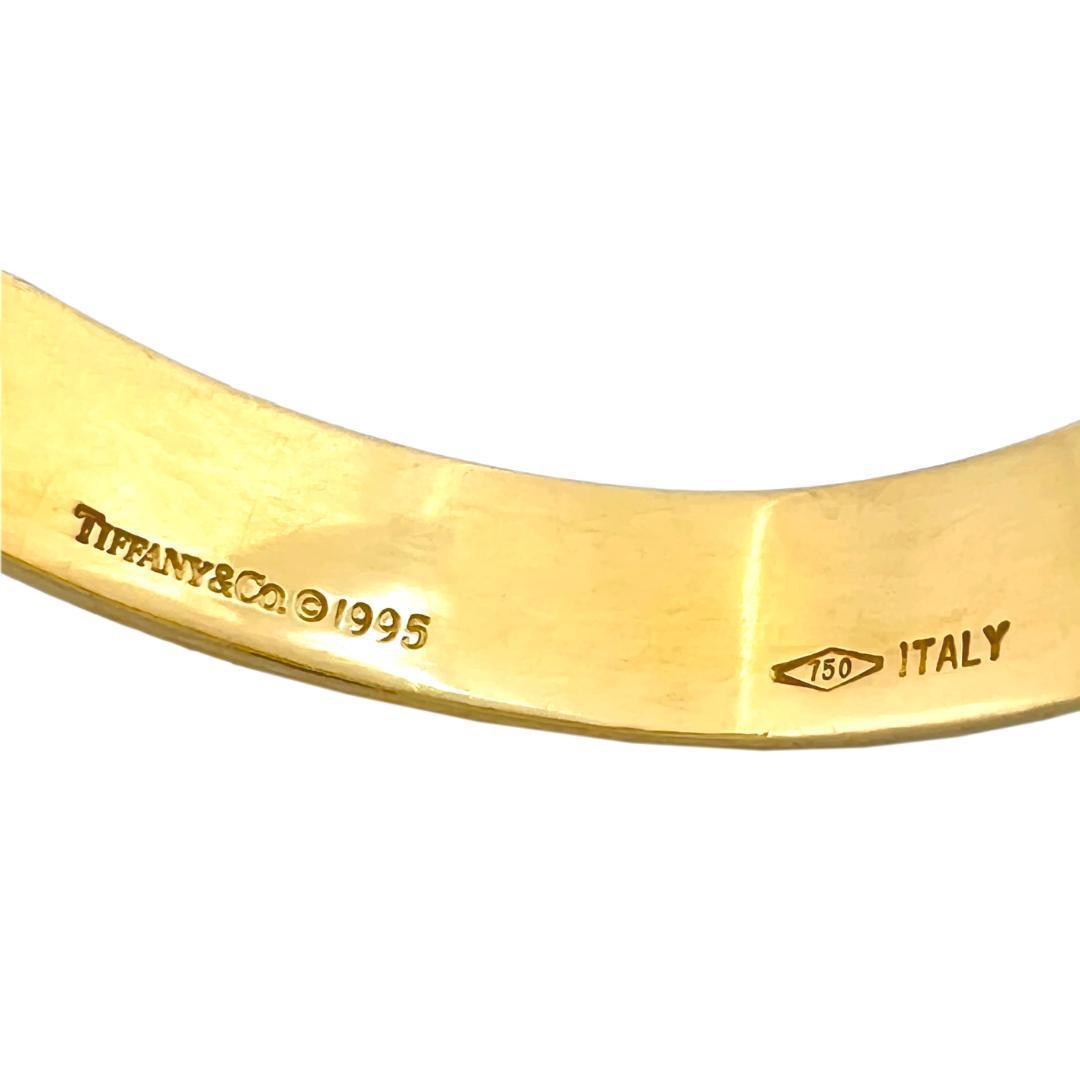 ティファニー　ブレス　アトラス　750　K18　YG　バングル