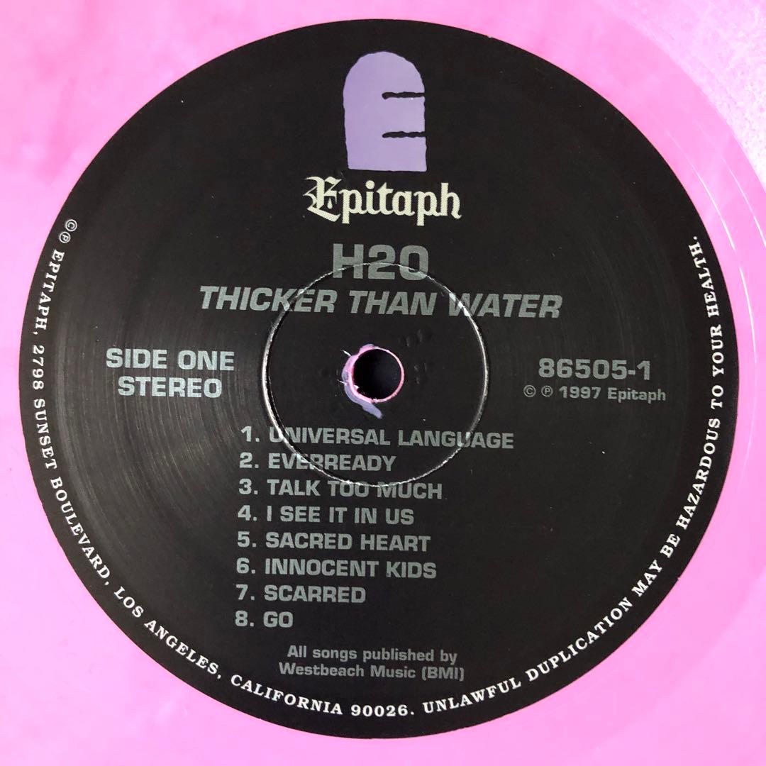 ［激希少］H2O / Thicker Than Waterパンクハードコア
