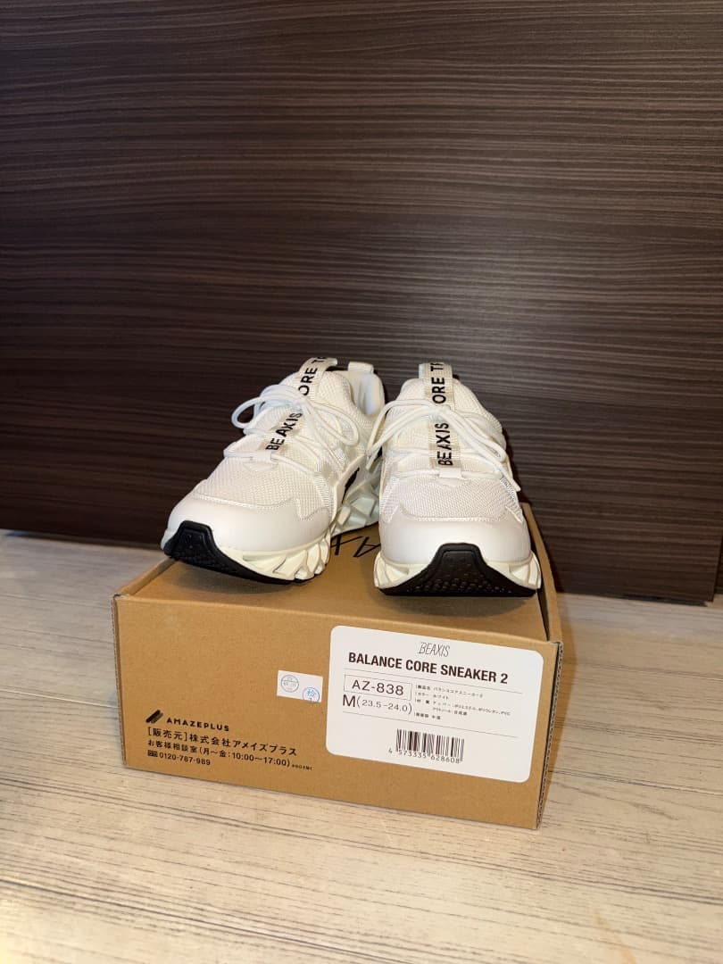BEAXIS バランスコアスニーカー2 M ホワイト