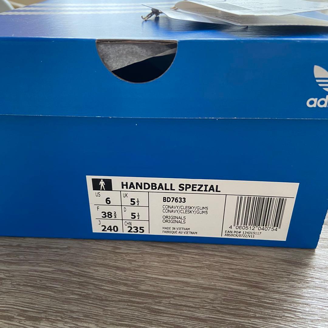 adidas handball spezial 24cm アディダス　ネイビー