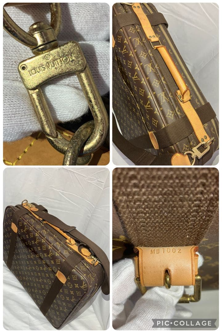 Y921 Louis Vuitton モノグラム サテライト53 トラベルバック