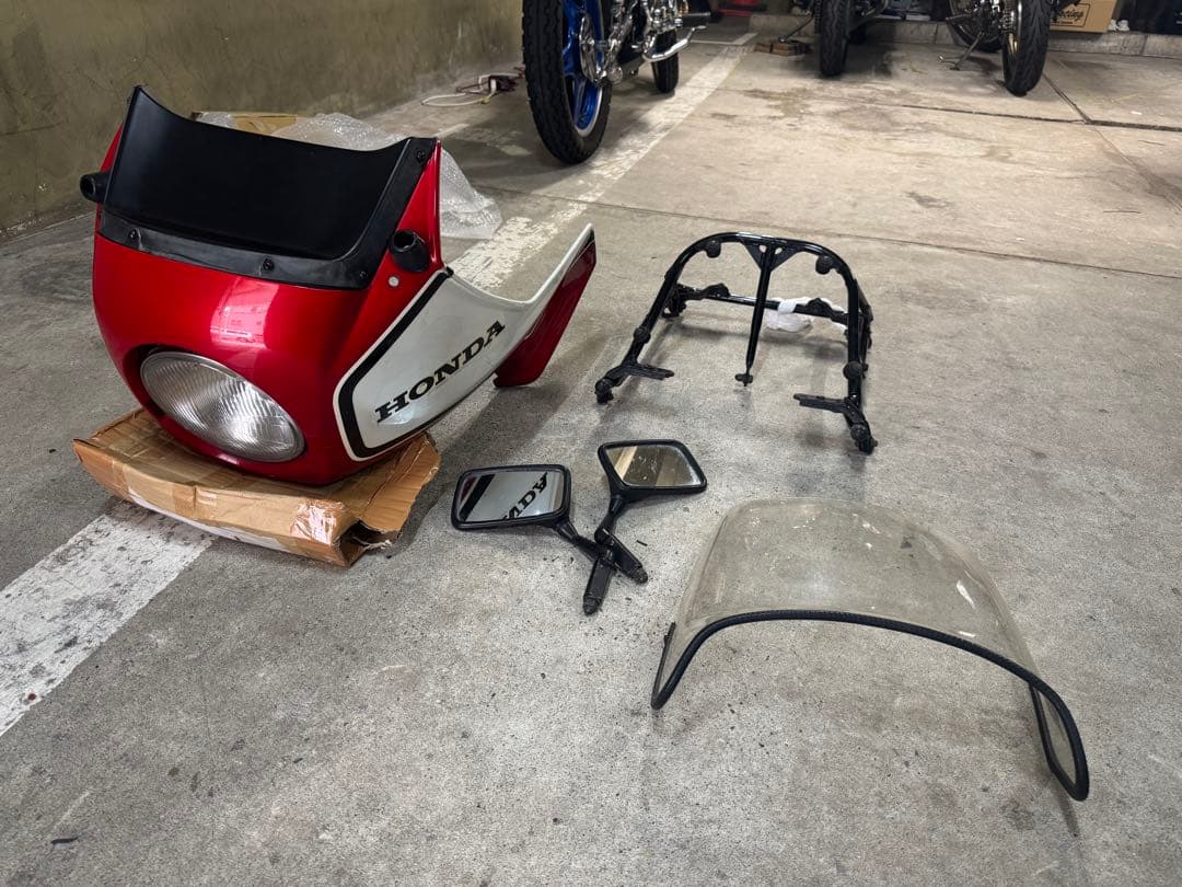 【中古】CBX400F CBX550F インテグラカウル