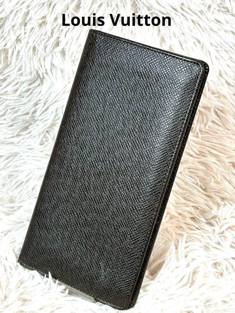 ルイヴィトン　タイガ　ポルトフォイユ・タイガ　ノワール　M30501 長財布