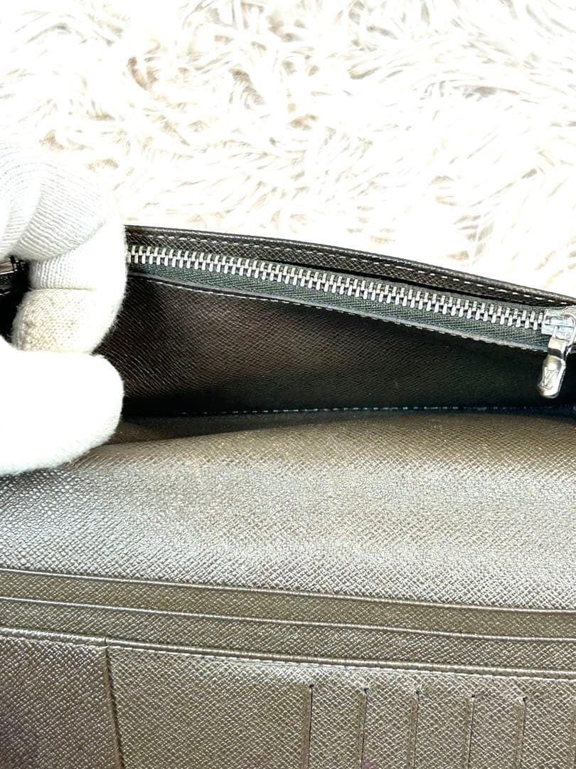 ルイヴィトン　タイガ　ポルトフォイユ・タイガ　ノワール　M30501 長財布