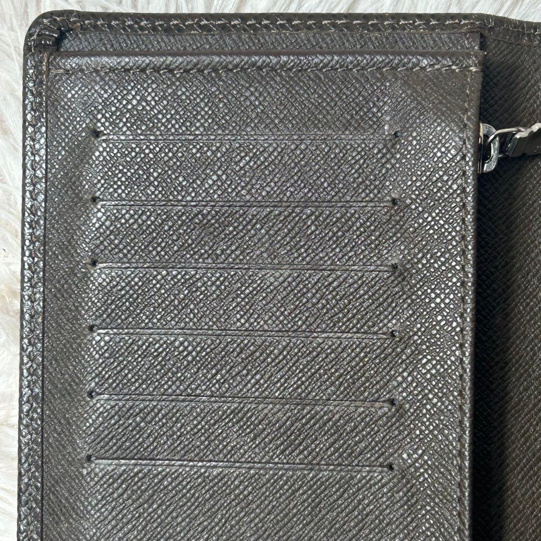 ルイヴィトン　タイガ　ポルトフォイユ・タイガ　ノワール　M30501 長財布