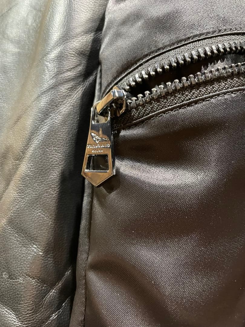 KRSさん専用1piu1uguale3 MA-1 ブラック MA-1