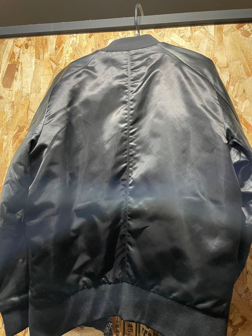 KRSさん専用1piu1uguale3 MA-1 ブラック MA-1