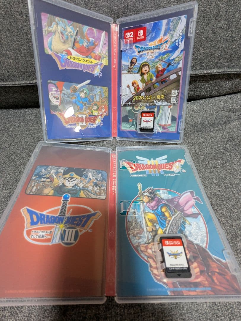 ドラゴンクエスト 1＆2、3 セット　Switch