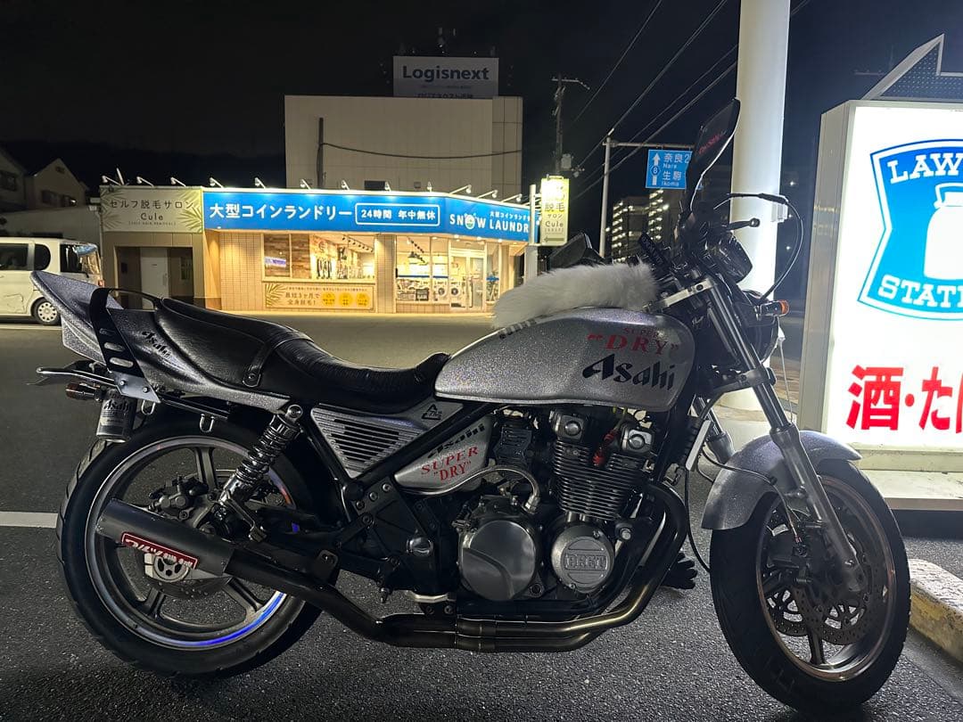 ゼファー400 外装セット asahi super dry カラー