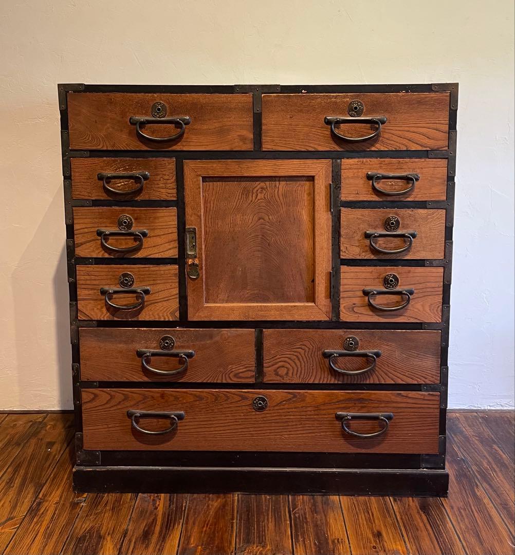 木製箪笥　アンティーク