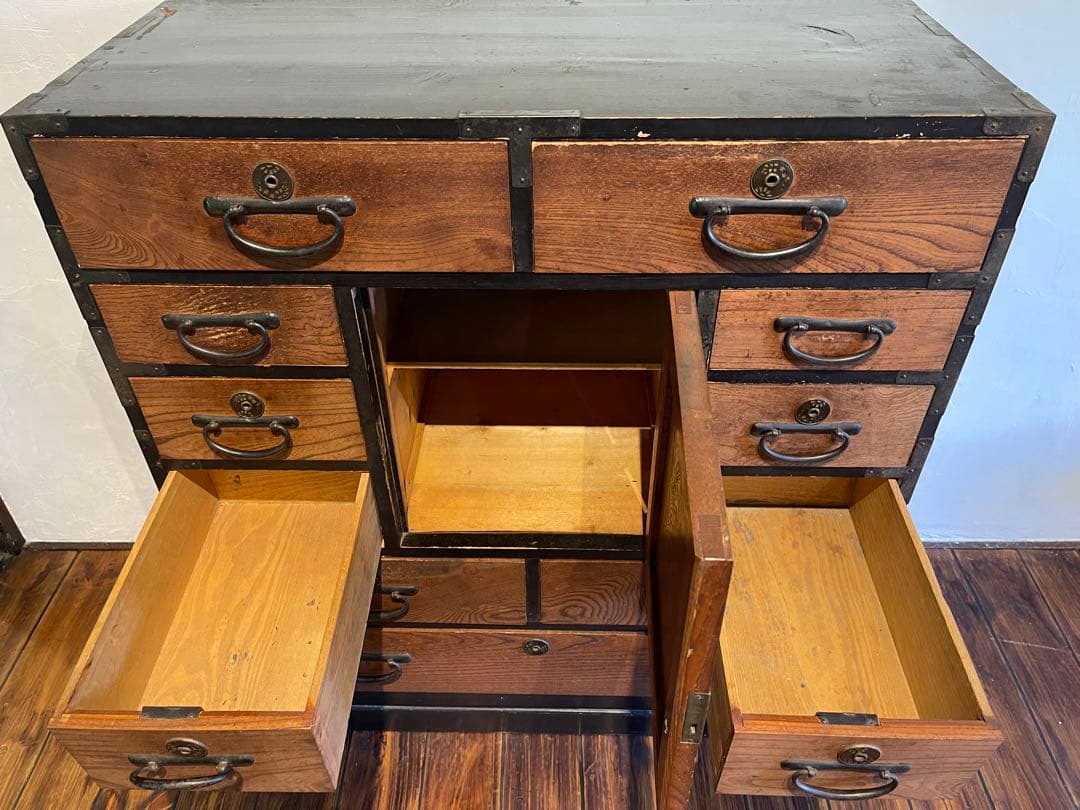 木製箪笥　アンティーク