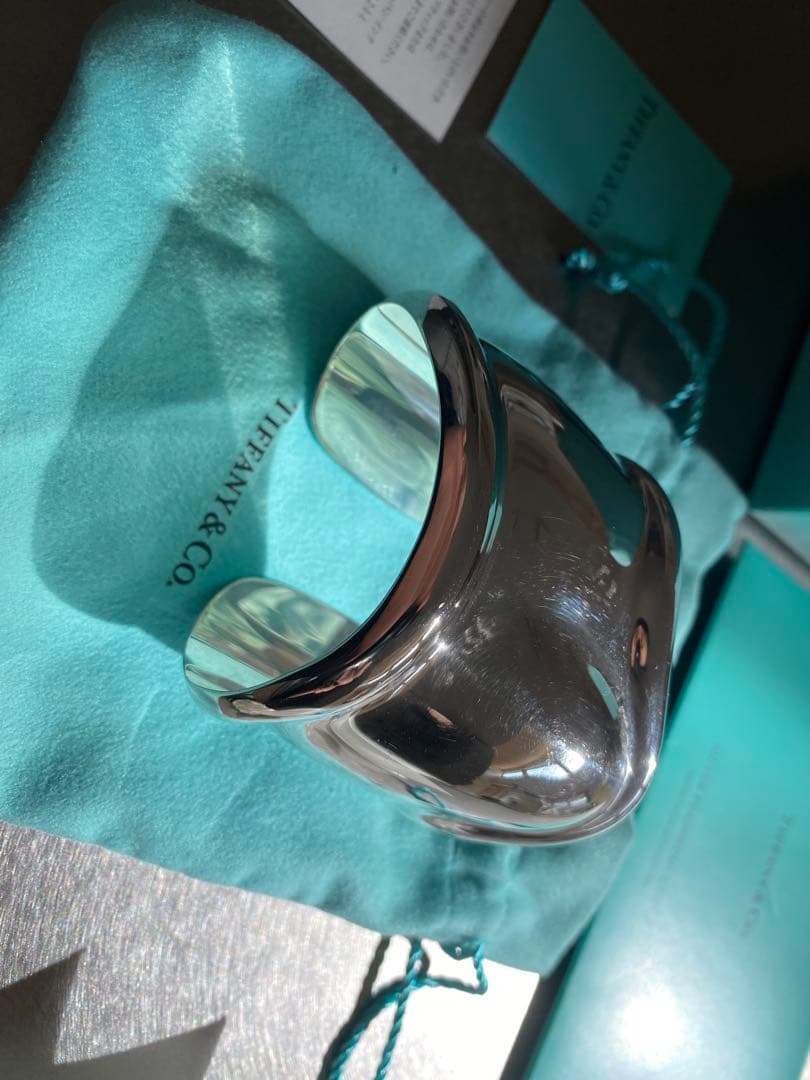 Tiffany & Co. シルバー ボーンカフ　エルサペレッティ