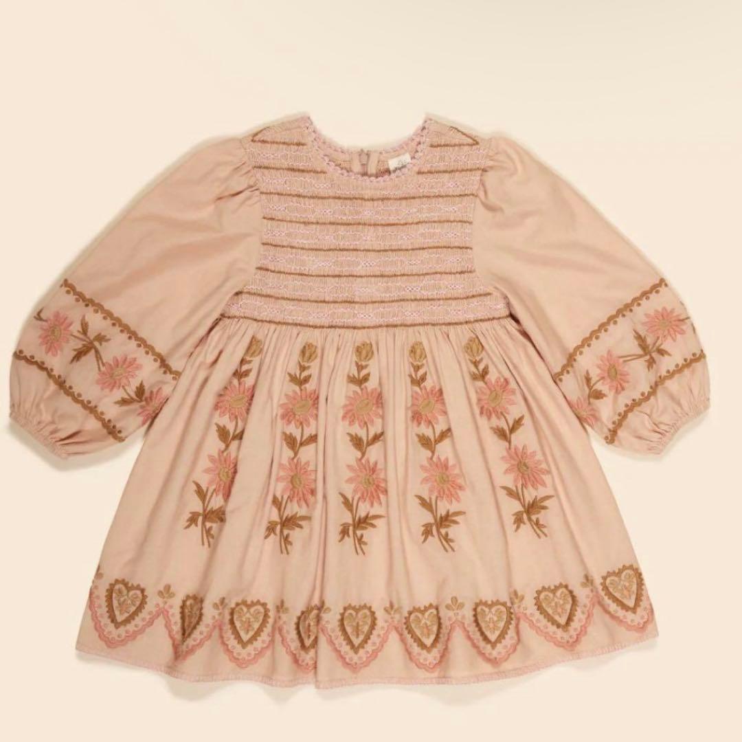 ワンピース Apolina Penny Smock Dress 5-7y