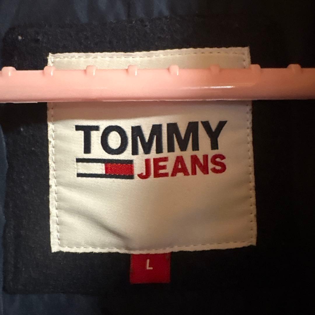 希少  JEANS スタジャン 両面プリント L ネイビー×レッド