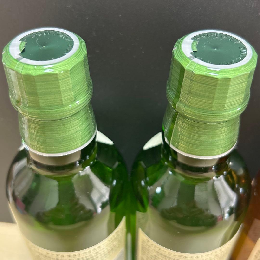 サントリーシングルモルトウイスキー【山崎】2本【白州】2本　180ml4本セット