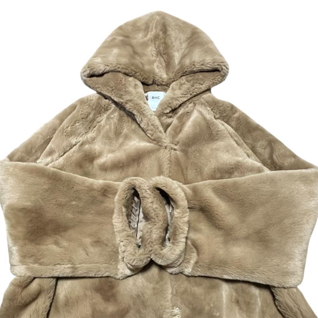 RHC Ron Herman エコファーショートコート XS