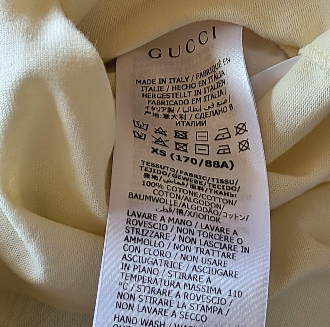 GUCCI ×Disney ミッキープリントTシャツ sizeXS クリーム