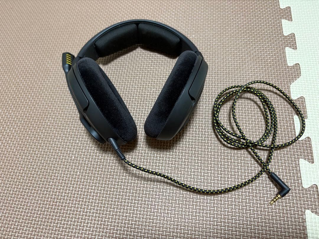 PC 38X ヘッドセット ブラック/イエロー