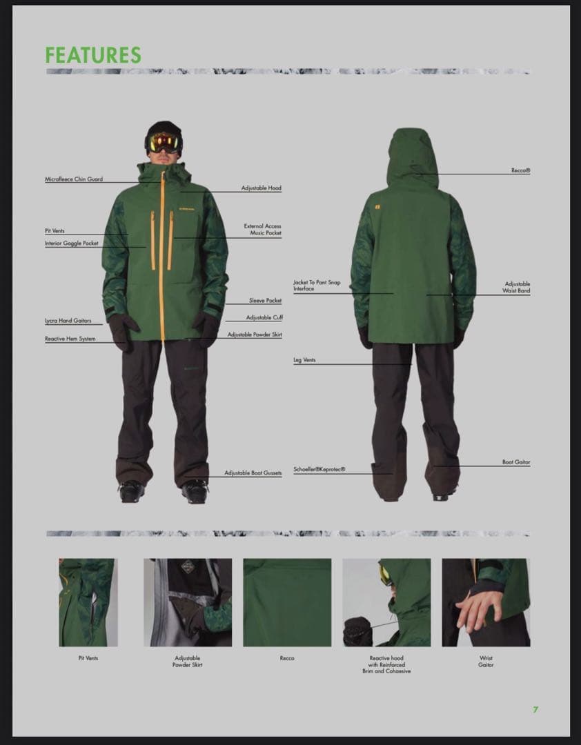 oz-rd　アルマダ　スキージャケット