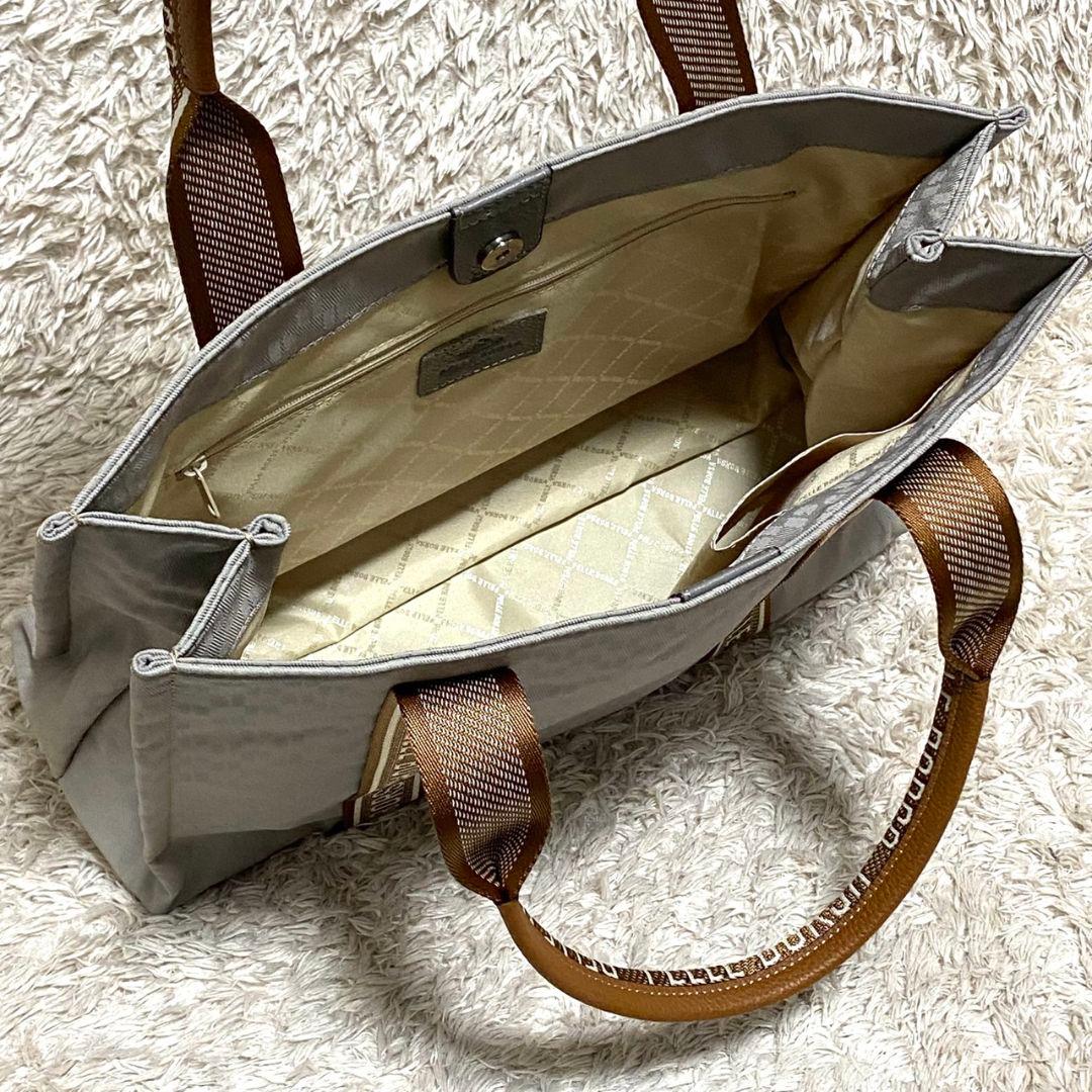 未使用品♡ペレボルサ トートバッグ リーサ グレージュ♡完売品 ジャガード