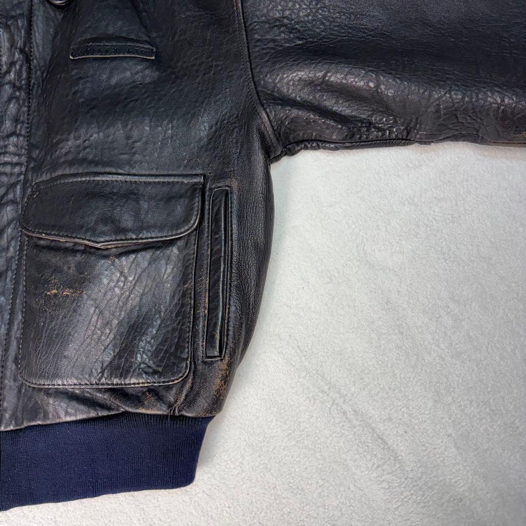 AVIREX A-2 A2 ヴィンテージ レザージャケット フライトジャケット