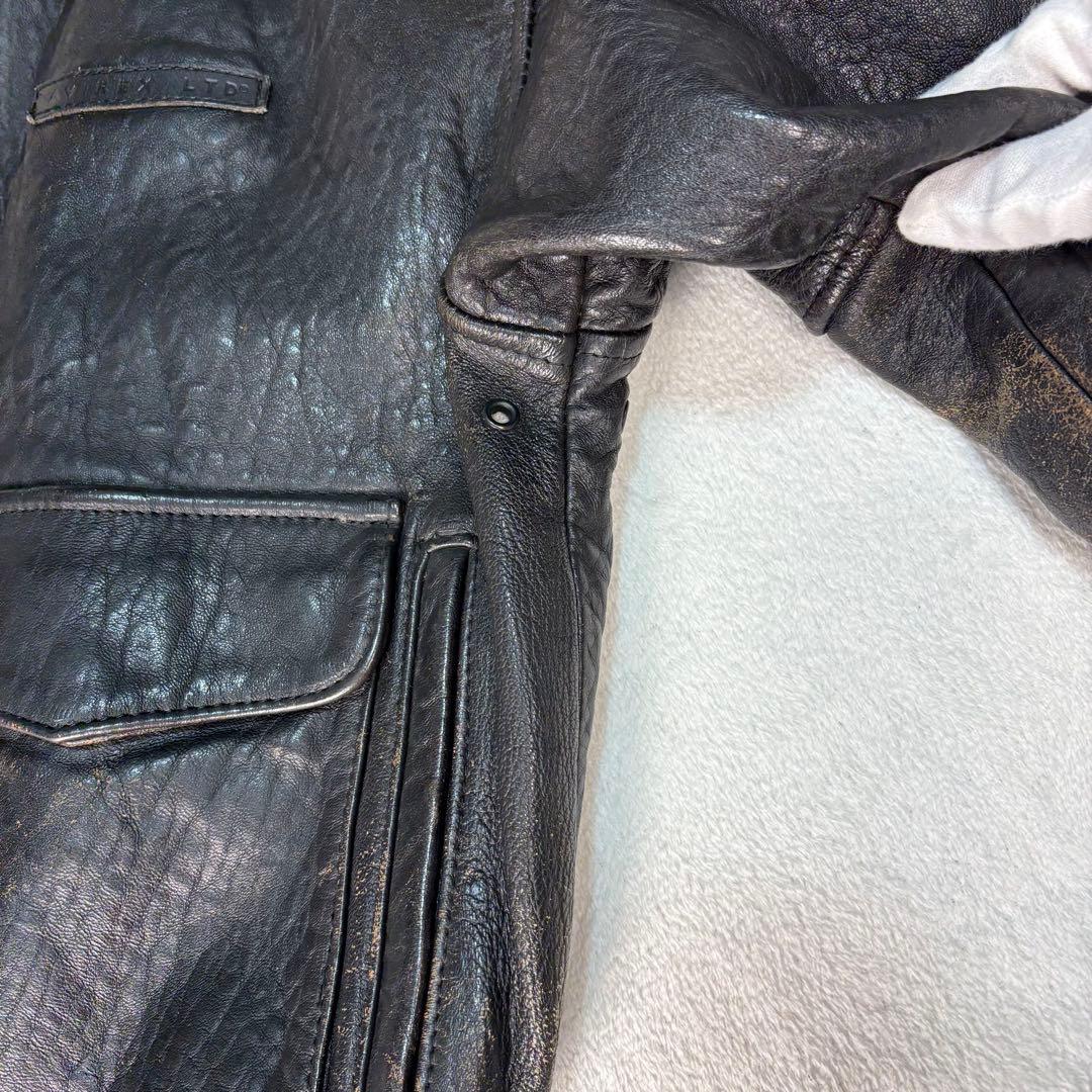 AVIREX A-2 A2 ヴィンテージ レザージャケット フライトジャケット