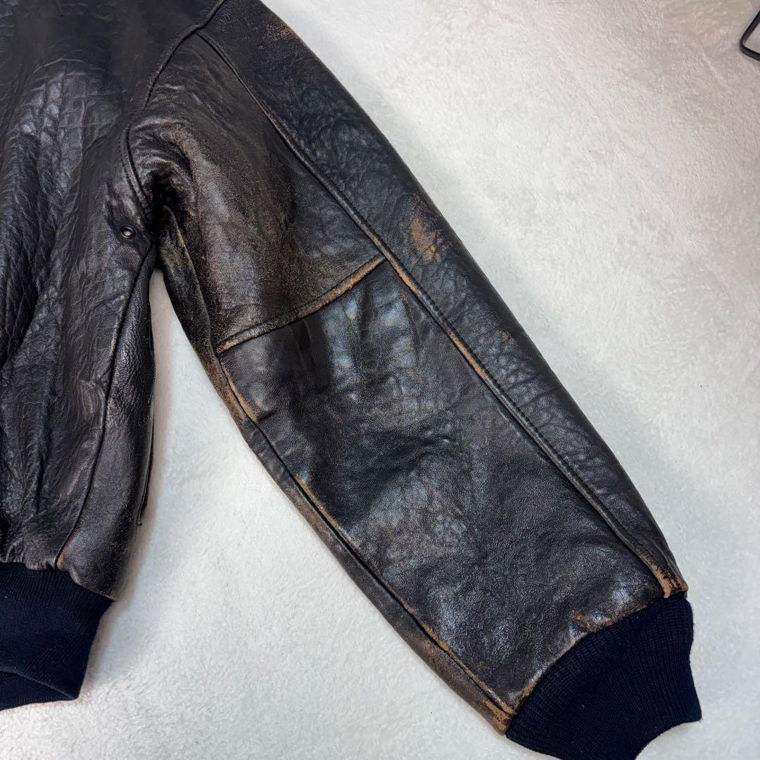 AVIREX A-2 A2 ヴィンテージ レザージャケット フライトジャケット