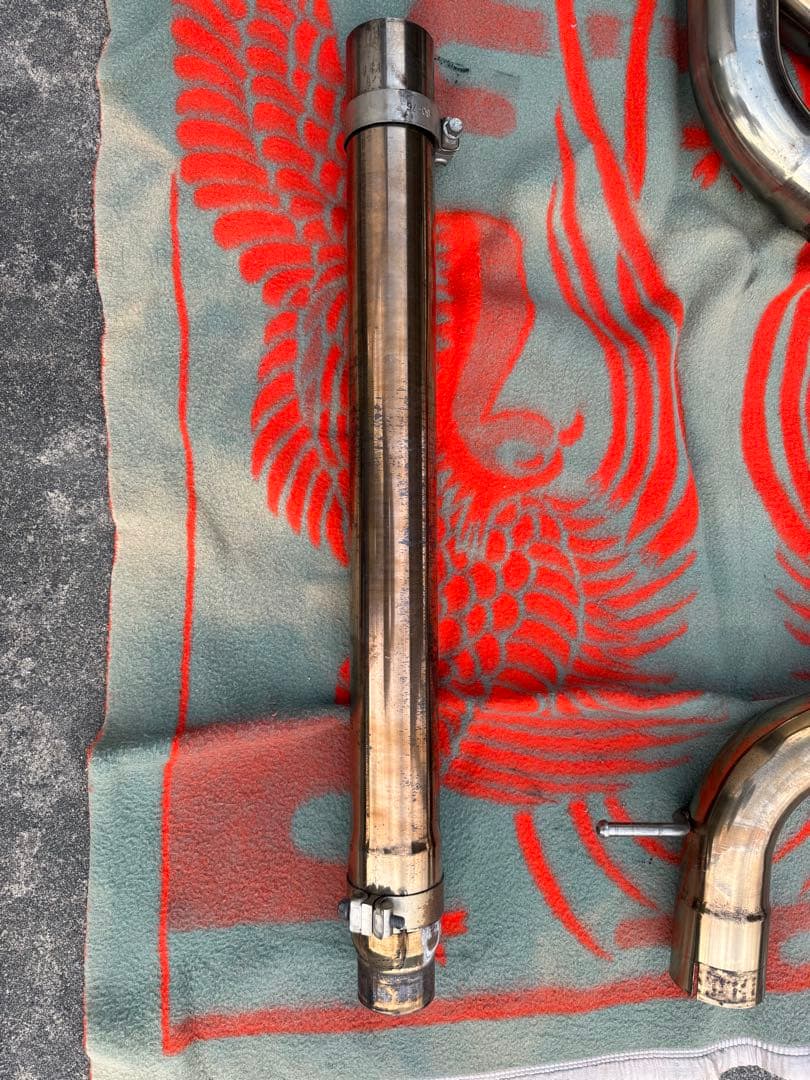 VW Golf7 GTI 用 Akagakiracingステンレスマフラー