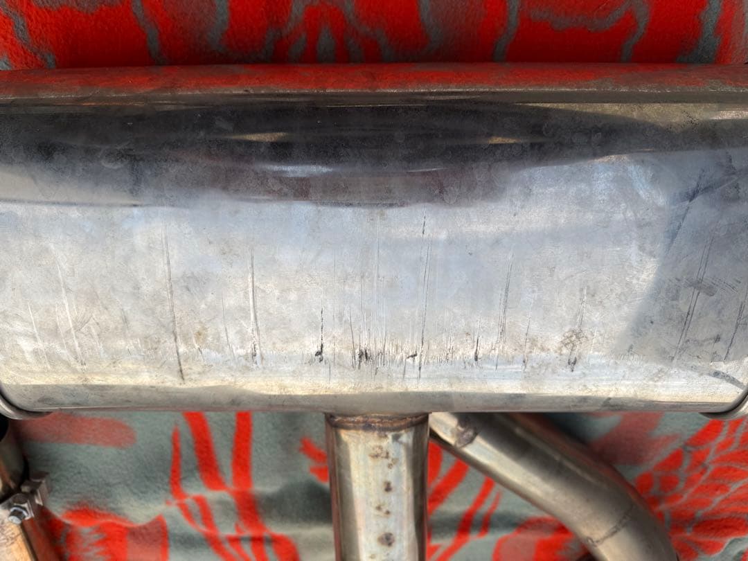 VW Golf7 GTI 用 Akagakiracingステンレスマフラー