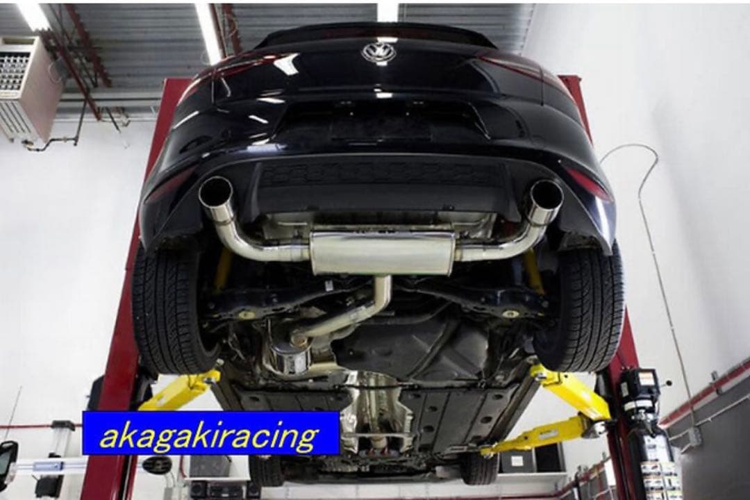 VW Golf7 GTI 用 Akagakiracingステンレスマフラー