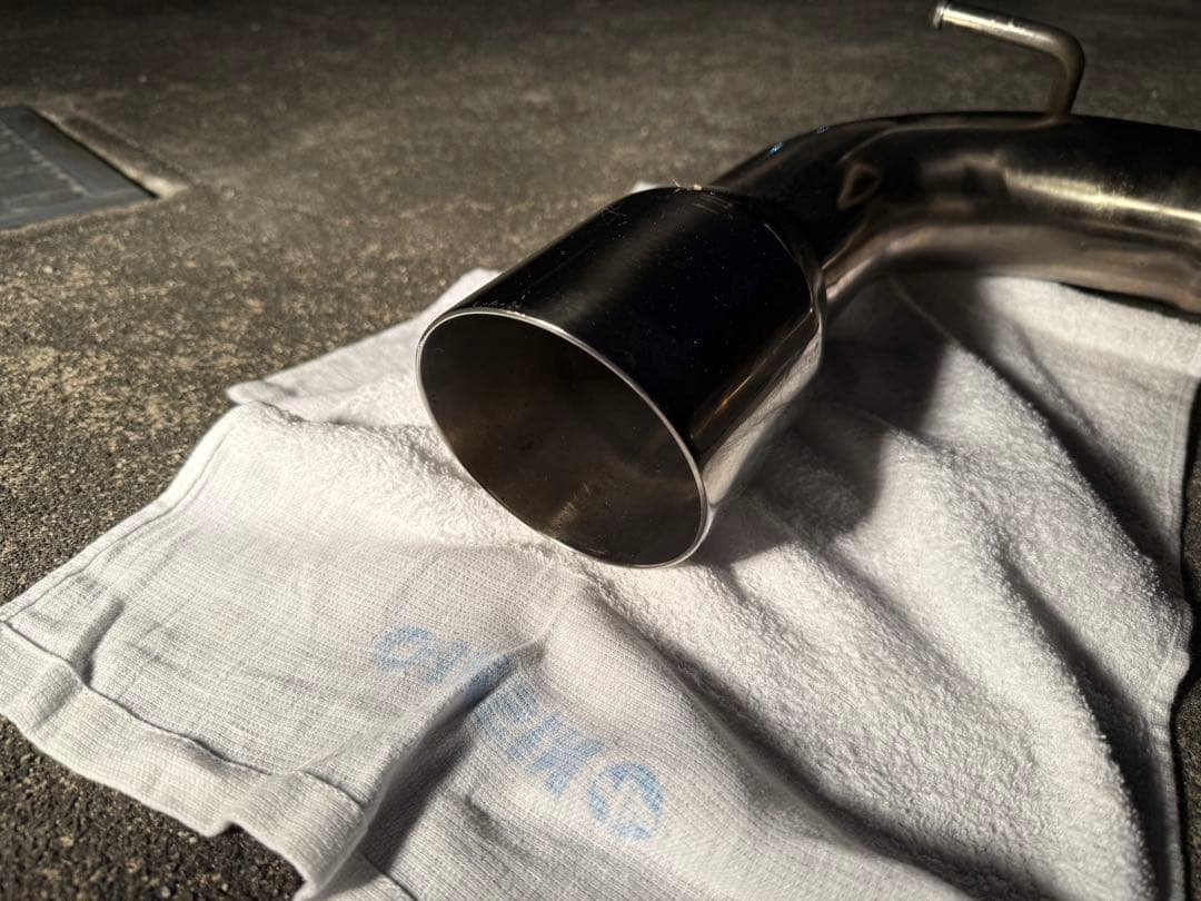 VW Golf7 GTI 用 Akagakiracingステンレスマフラー