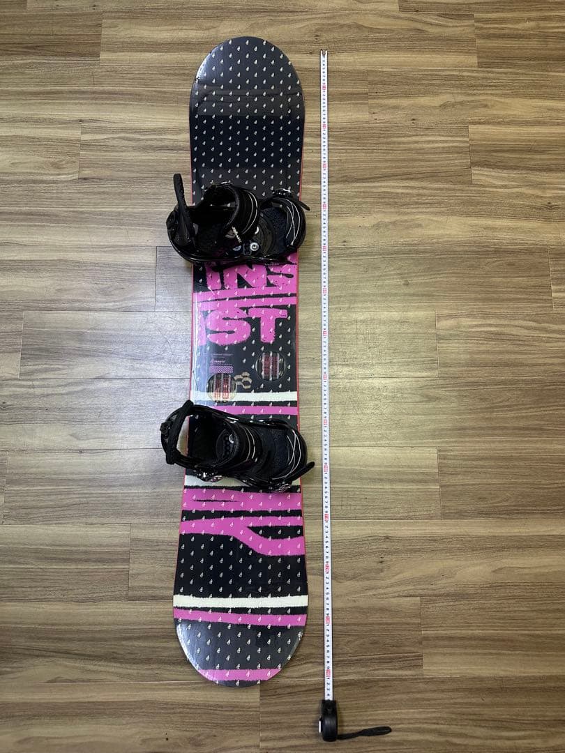 スノーボード FANATIC 140cm ビンディング BURTON sizeM