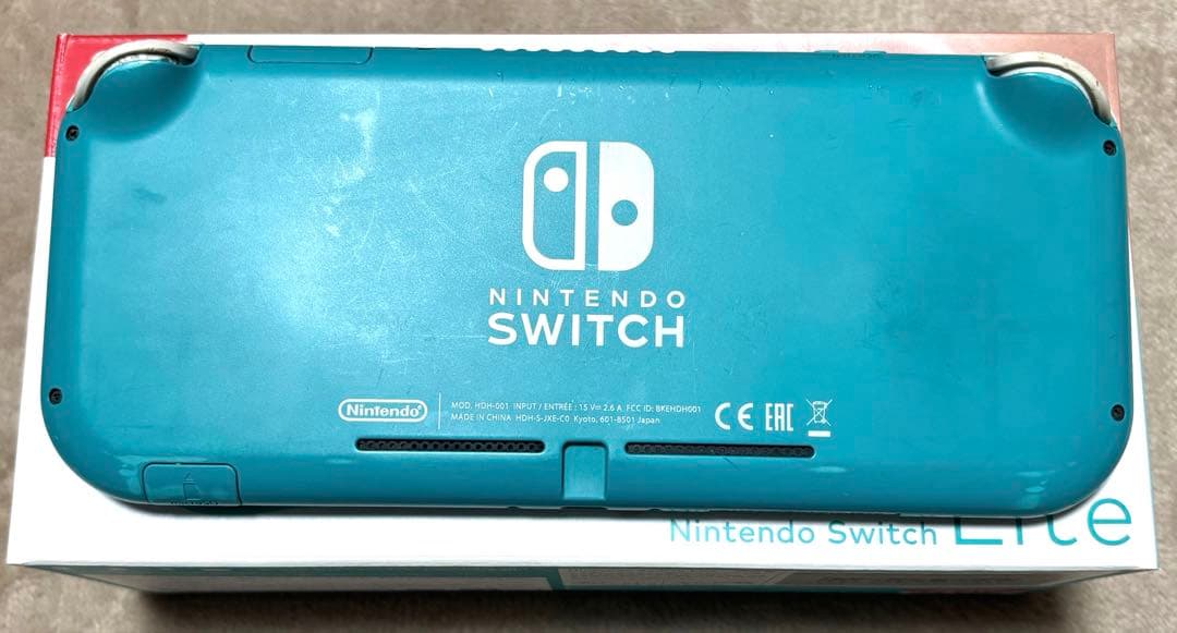 【傷あり】Nintendo Switch Right 本体ターコイズ　動作確認済