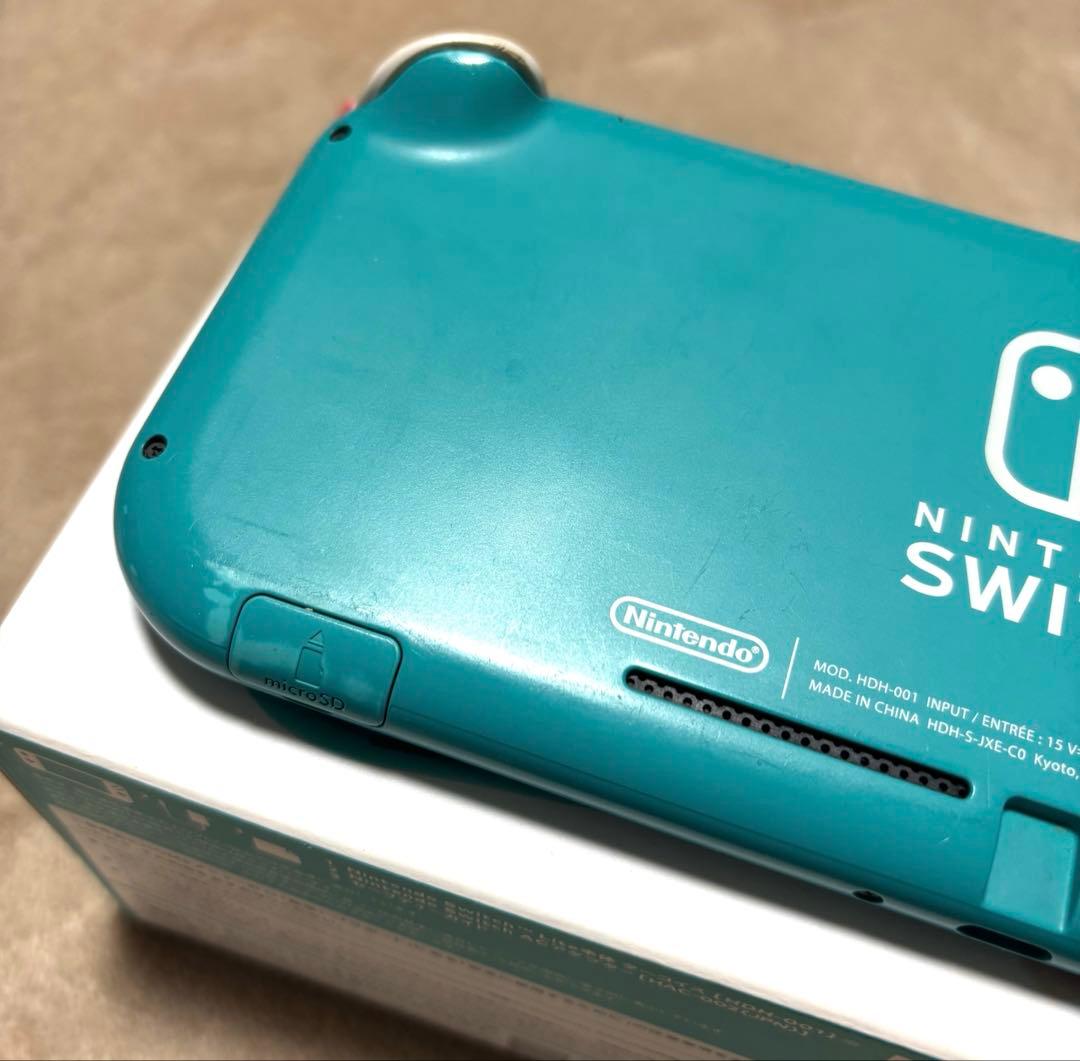 【傷あり】Nintendo Switch Right 本体ターコイズ　動作確認済