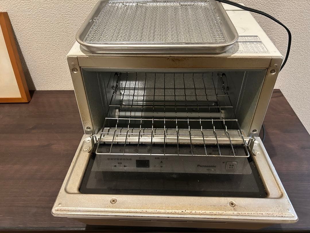 【早い者勝ち】　Panasonic NB-DT52トースター 網棚・トレー付き